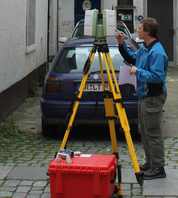 Ingenieurbüro Schmechtig - Ergolsbach - Dienstleistung - Laserscanning